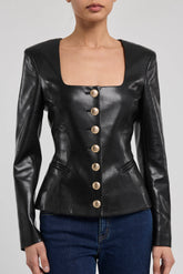 GENERATION LOVE LAVENA VEGAN LEATHER JACKET